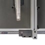 Detailansicht: Einhell TC-TS 2025/3 Eco Tischkreissäge mit Parallelanschlag und Skala.