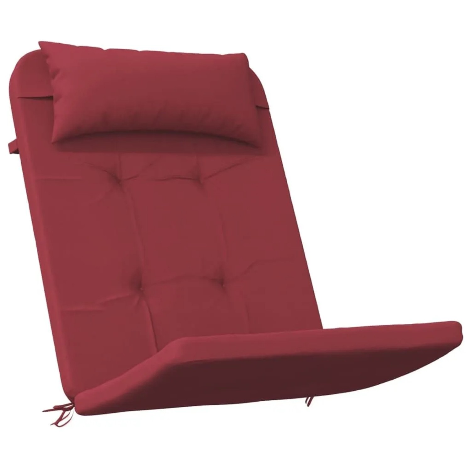 vidaXL Adirondack-Auflagen 2 Stk Weinrot Oxford-Gewebe 361839