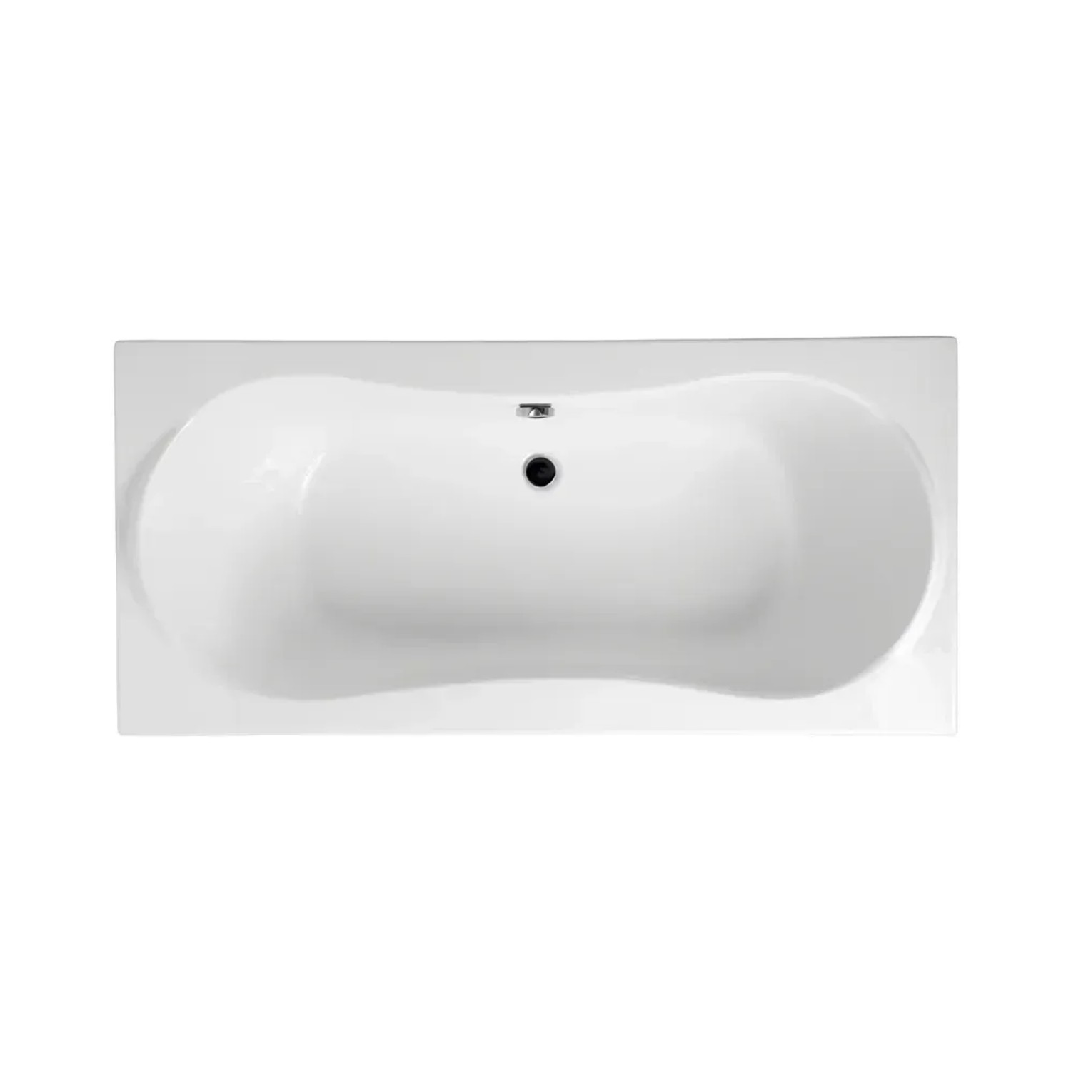 Bad Land Badewanne Rechteck LONG 180x80 Mit AcrylSchürze Ablauf Füße