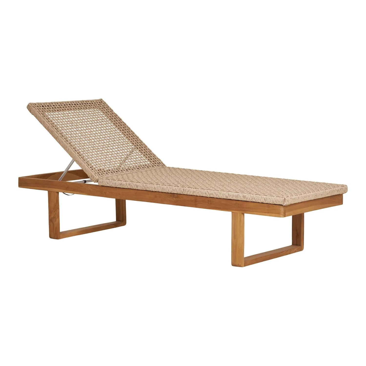 furnicato Sonnenliege Derby Naturholz 190x65 Cm