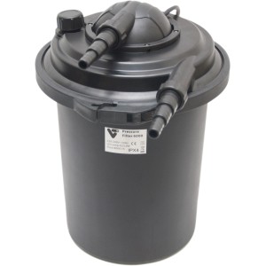 VT Druckfilter Pressure Filter 6000 für Teiche mit UV-C Klärer, Filtermaterial und Rückspülung.