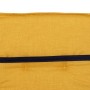 Beo Niedriglehner-Saumkissen Brovine Barcelona, 103x50x6 cm, Senfgelb mit Halteband.