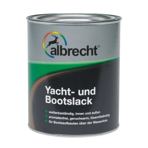 Albrecht Yacht- und Bootslack Transparent hochglänzend 750 ml