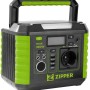 Zipper Powerstation ZI-PS330: Tragbare Stromversorgung mit AC-, USB- und DC-Anschlüssen, ideal für unterwegs.