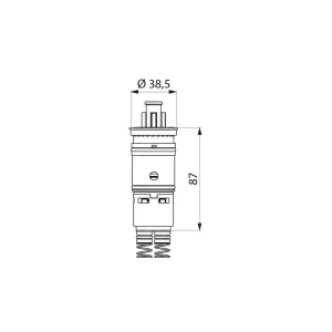 Delabie Kartusche für TEMPOMIX Selbstschlussarmatur, neues Design. Ersatzteil für WT Armatur.