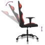 vidaXL Gaming-Stuhl mit Massagefunktion Schwarz und Rot Stoff 345478_6