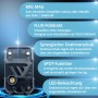 STAHLWERK MIG MAG 200 ST Digital Schweißgerät. Digitalanzeige, synergischer Drahtvorschub, FLUX-Fülldraht, SPOT-Funktion.