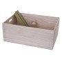 Naturbraune MCW Holzbox C20 (60x40x24cm) mit Tragegriffen, ideal zur Aufbewahrung.