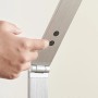 Lucande LED Stehlampe Nicano 9621660 Dimmbar Modern in Alu aus Aluminium 1-flammig Arbeitszimmerleuchte_7