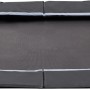 Schwarzes Exit Toys Dynamic Sports Bodentrampolin, 244x427 cm, ohne Netz.