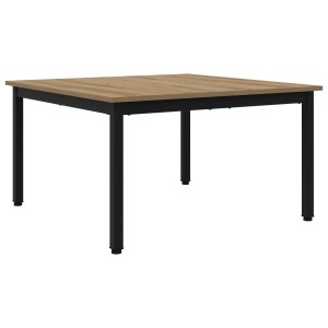 vidaXL Couchtisch Kunsthandwerk Eiche 80 x 80 x 45 cm Holzwerkstoff 892583