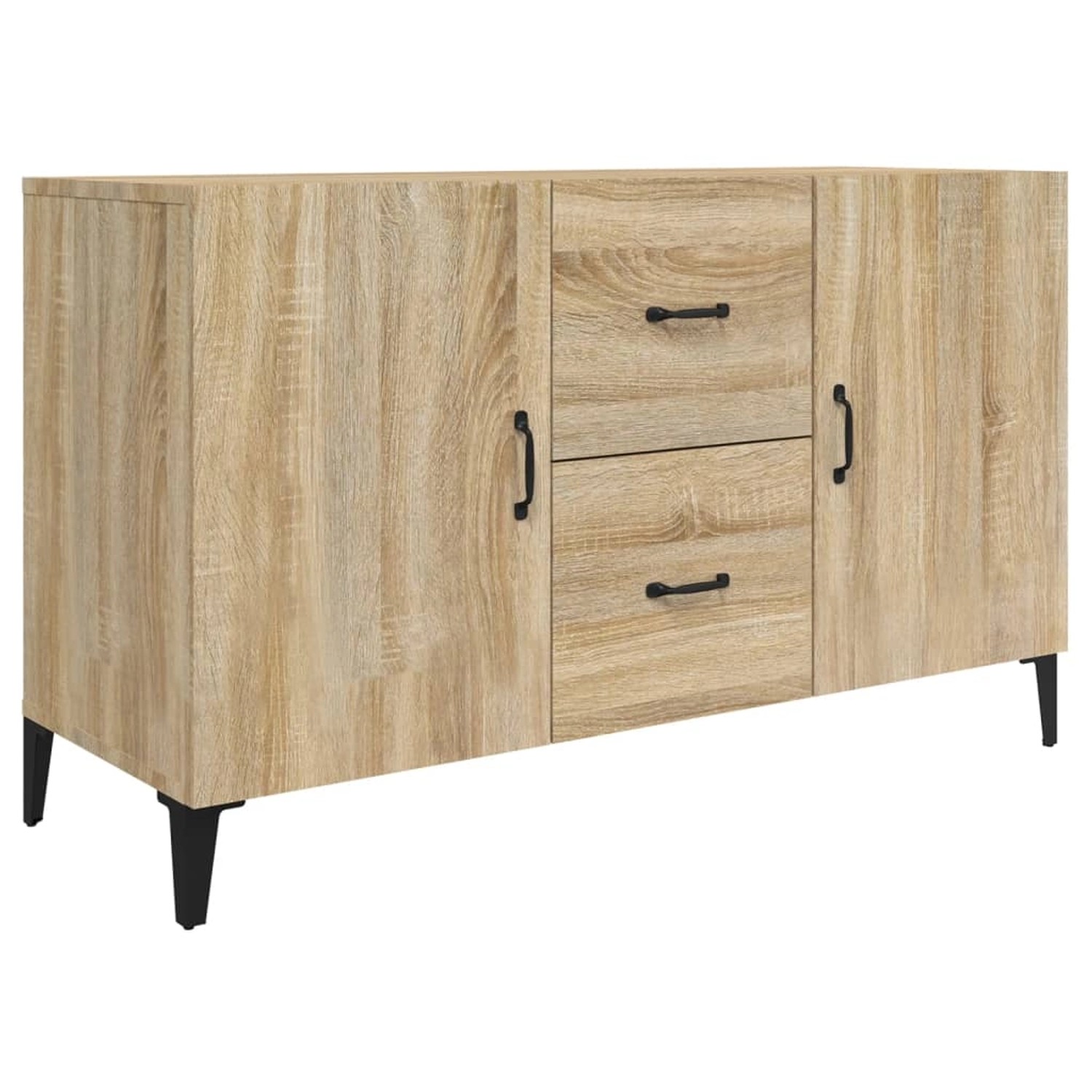 vidaXL Sideboard Sonoma-Eiche 100x36x60 cm Holzwerkstoff 812522 günstig online kaufen