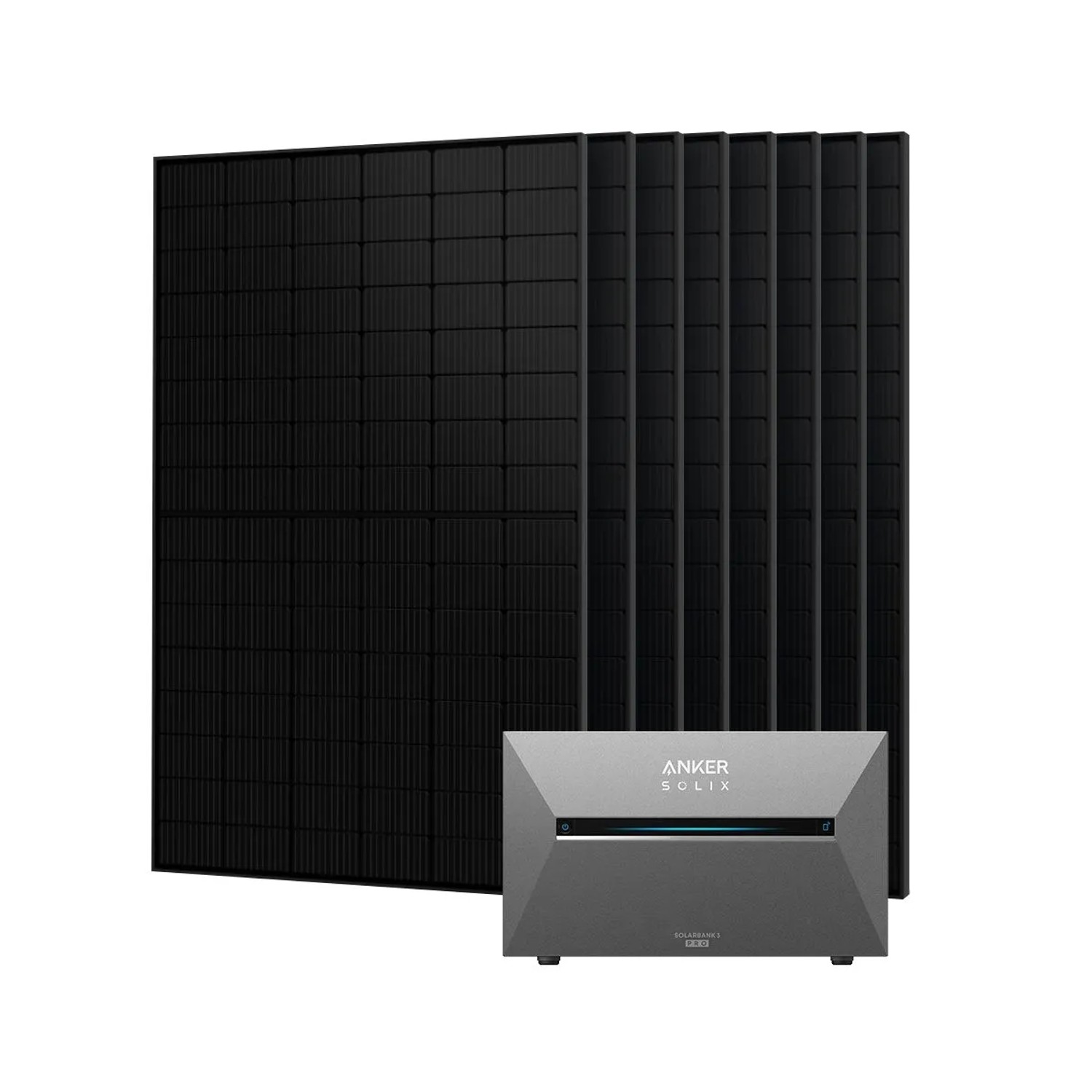 Anker Solix Balkonkraftwerk 3.680 Wp Mit Solarbank 3 E2700 Pro Ohne Smart Meter