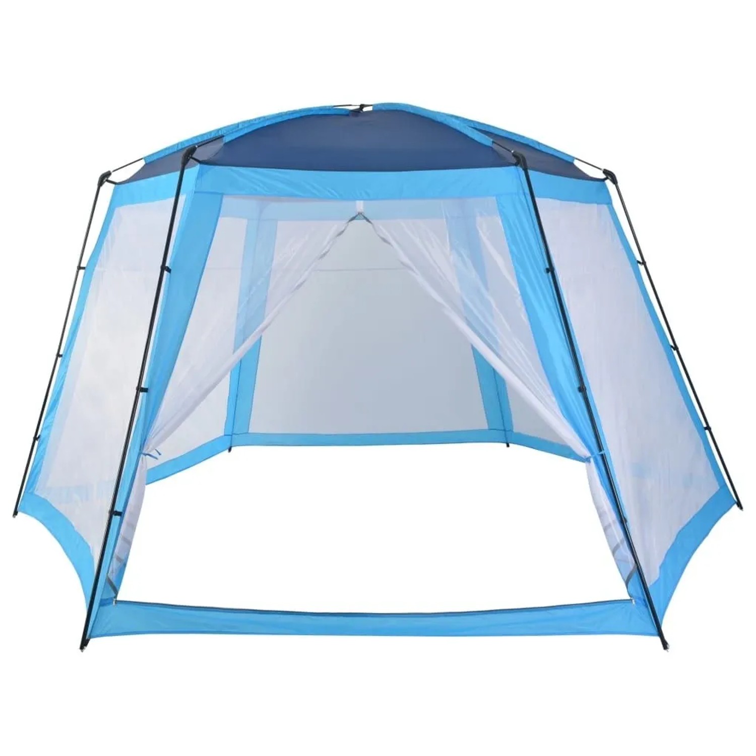 vidaXL Pool-Zelt 500x433x250 cm Blau 91574_3