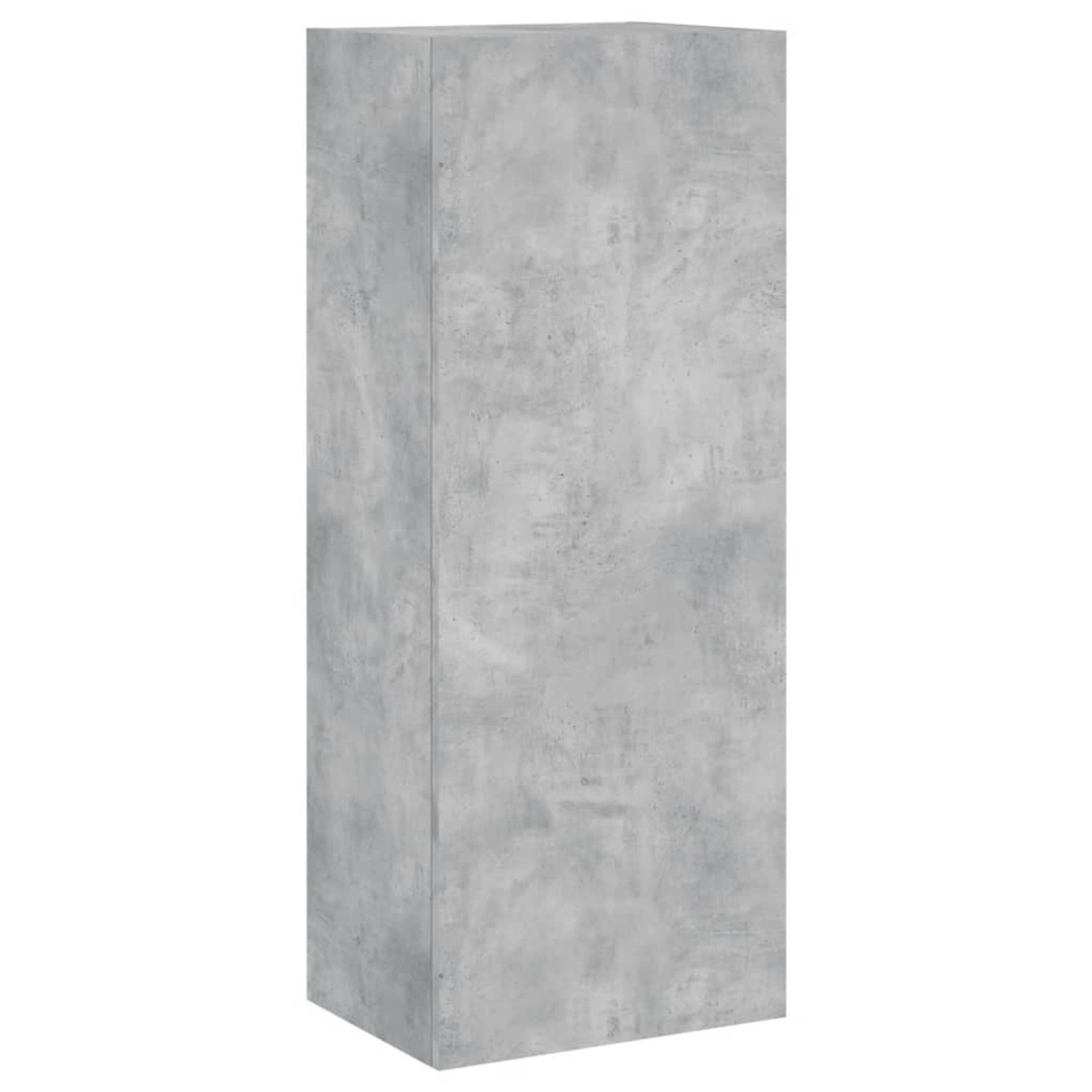 vidaXL TV-Wandschrank Betongrau 40,5x30x102 cm Holzwerkstoff günstig online kaufen