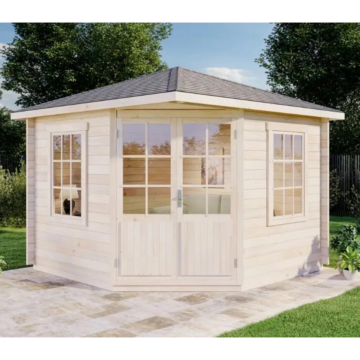 Holzgartenhäuser modern kaufen bei OBI
