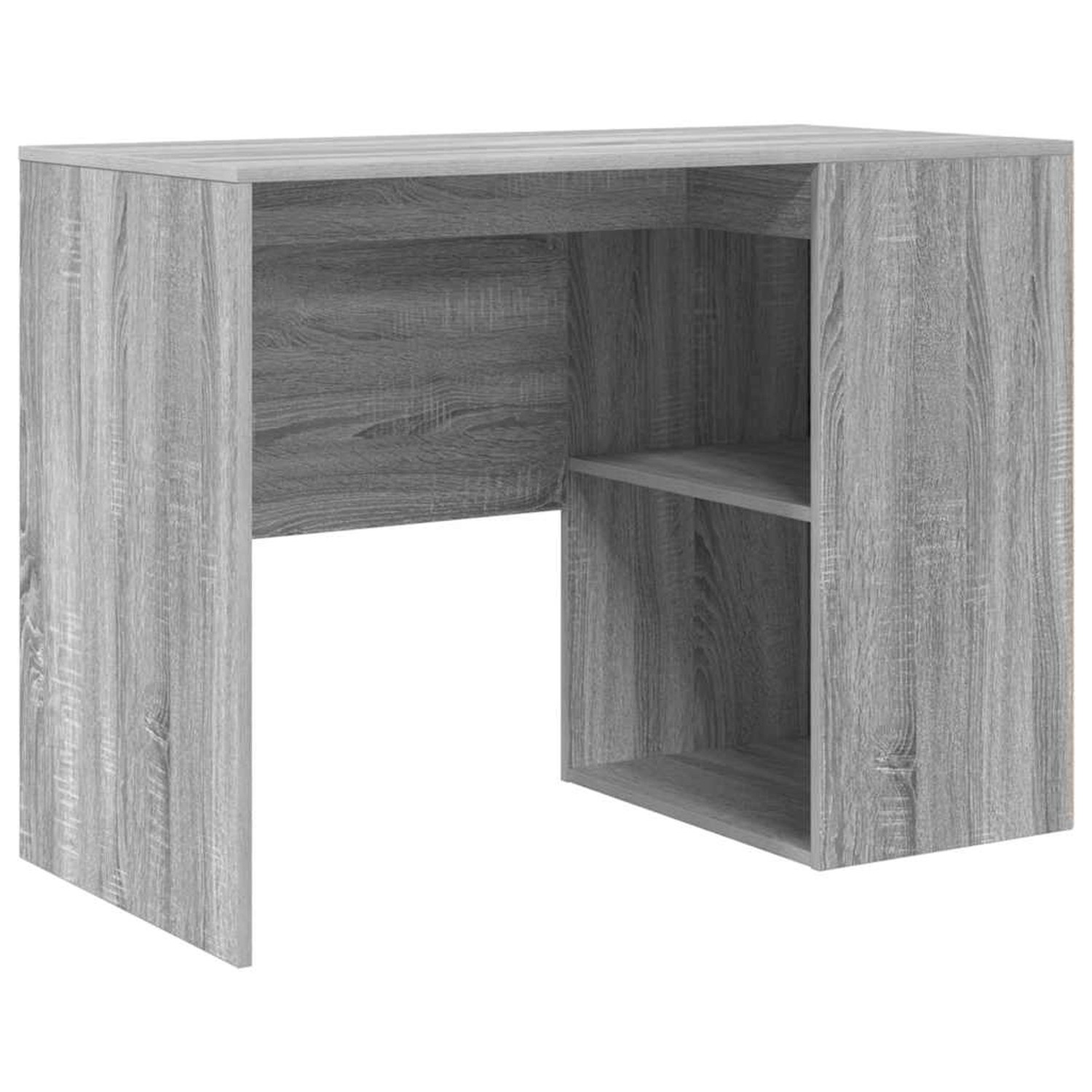 vidaXL Schreibtisch Graues Sonoma 102 x 50 x 75 cm Holzwerkstoff 869543 günstig online kaufen