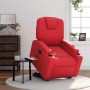 vidaXL Relaxsessel mit Aufstehhilfe Elektrisch Rot Kunstleder 3204449_16