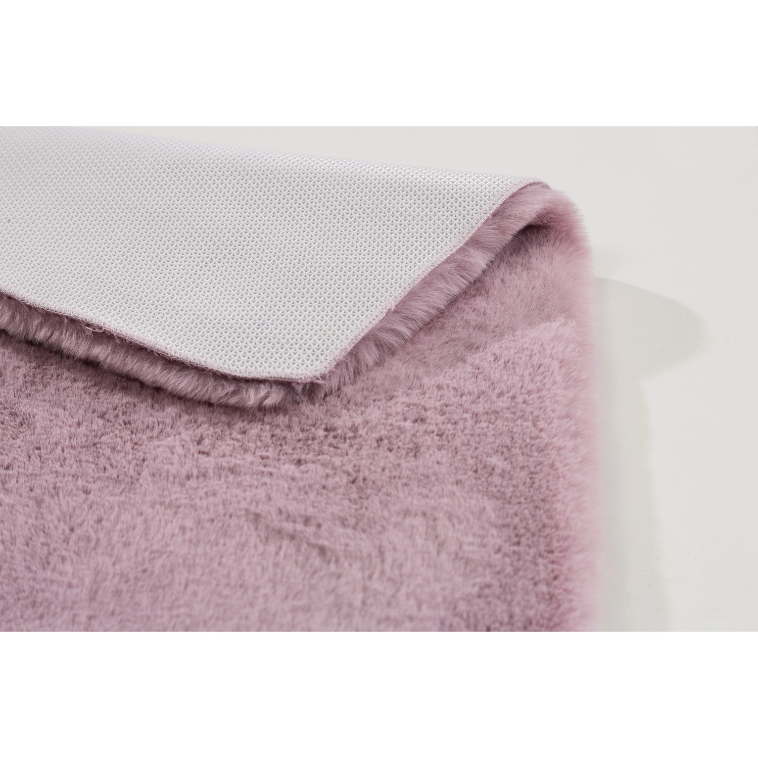 Schöner Wohnen Badteppich Bali, 67x110 cm, Rose, mit rutschfester Unterseite.