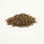 Haufen Compo Bio Gartendünger, organisch, braune Pellets für gesunde Pflanzen.