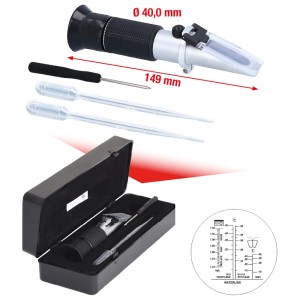 KS TOOLS Refraktometer Kühlflüssigkeit Batteriesäure 550 1290