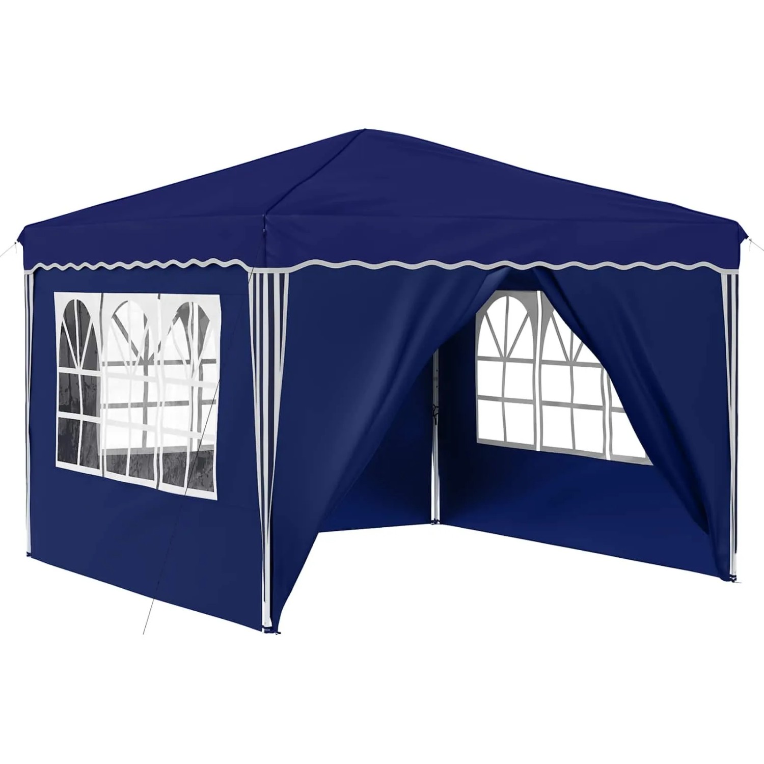 vidaXL Pop-up Partyzelt Blau 288 x 288 x 245 cm Oxford-Stoff 42019769