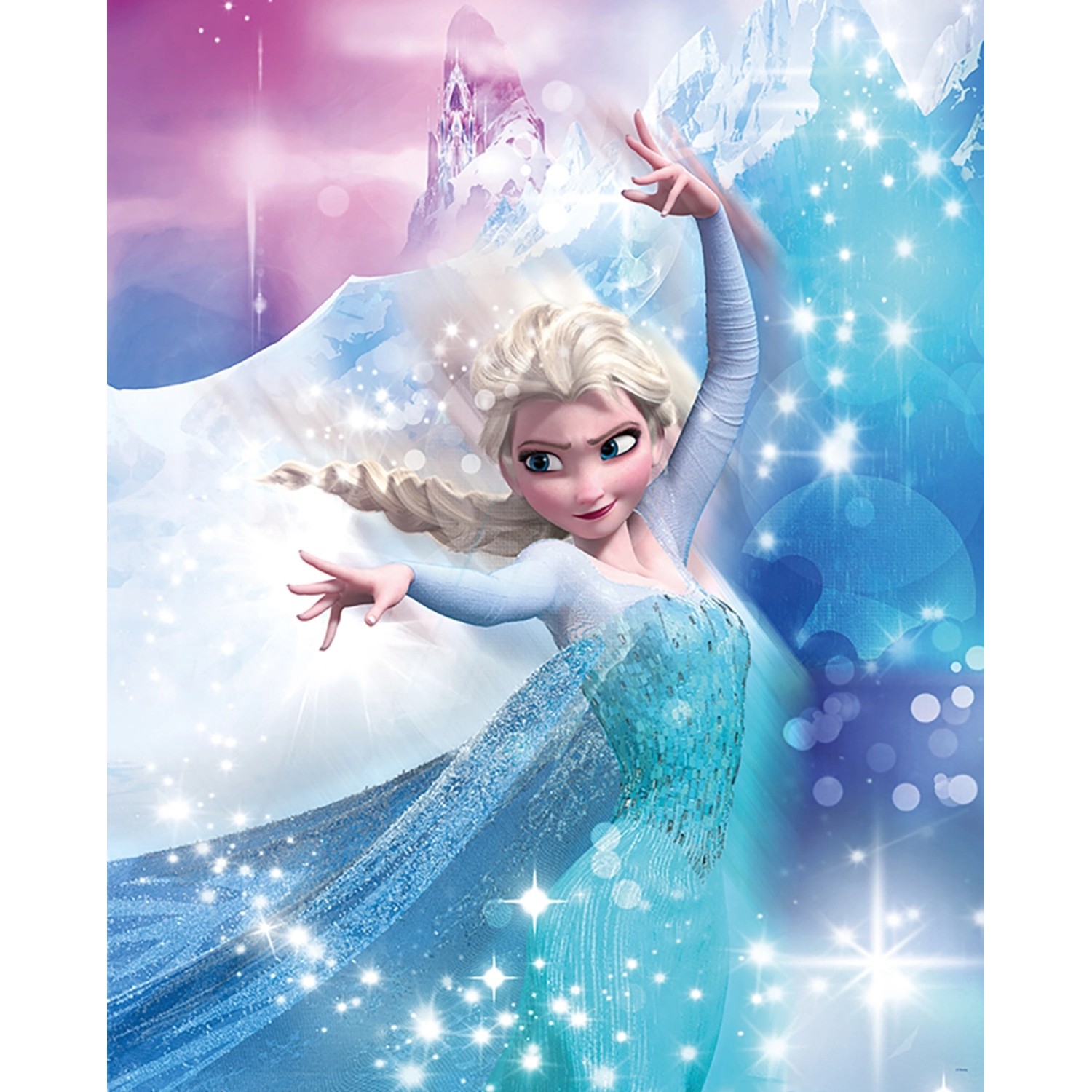 Komar Wandbild Frozen Elsa Action 40 x 50 cm günstig online kaufen