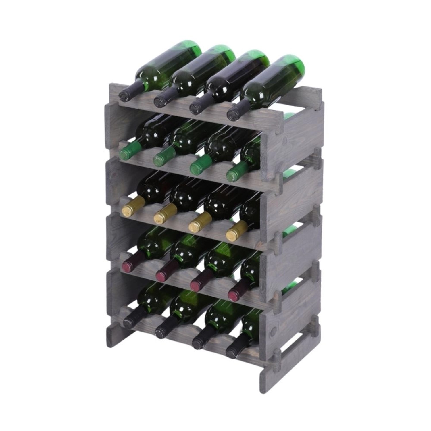 PROREGAL Weinregal VINOTECA FLEX PRO HxBxT 65x46x28cm 20 Flaschen Auf 5 Ebe günstig online kaufen