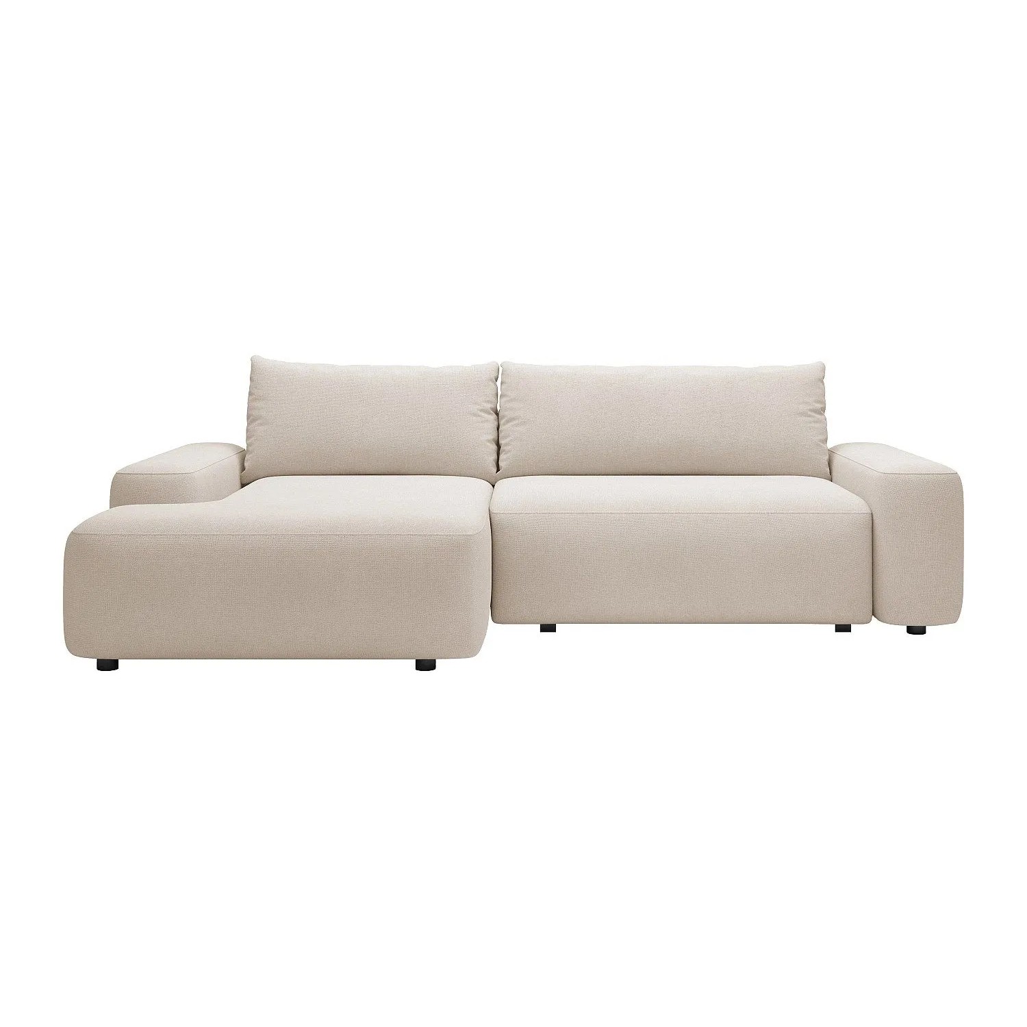 Vente-unique Schlafsofa Daviso Beige 264 cm