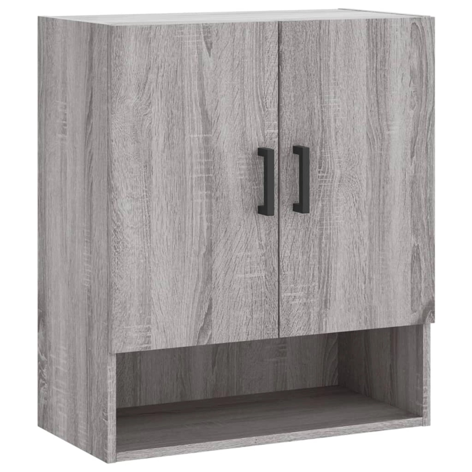 vidaXL Hängeschrank Wandschrank Grau Sonoma 60x31x70 cm Holzwerkstoff (1-St günstig online kaufen