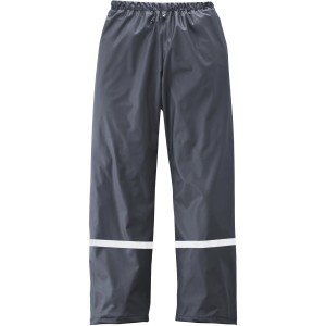 Blaue Scheibler PU-Regenhose mit Reflexstreifen, Größe XL, für Arbeitskleidung.