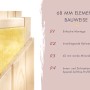 Detailaufnahme Karibu Sauna Vaira 2 Wandaufbau: 68 mm Elementbauweise mit Mineralwolle und Softline-Profilholz.