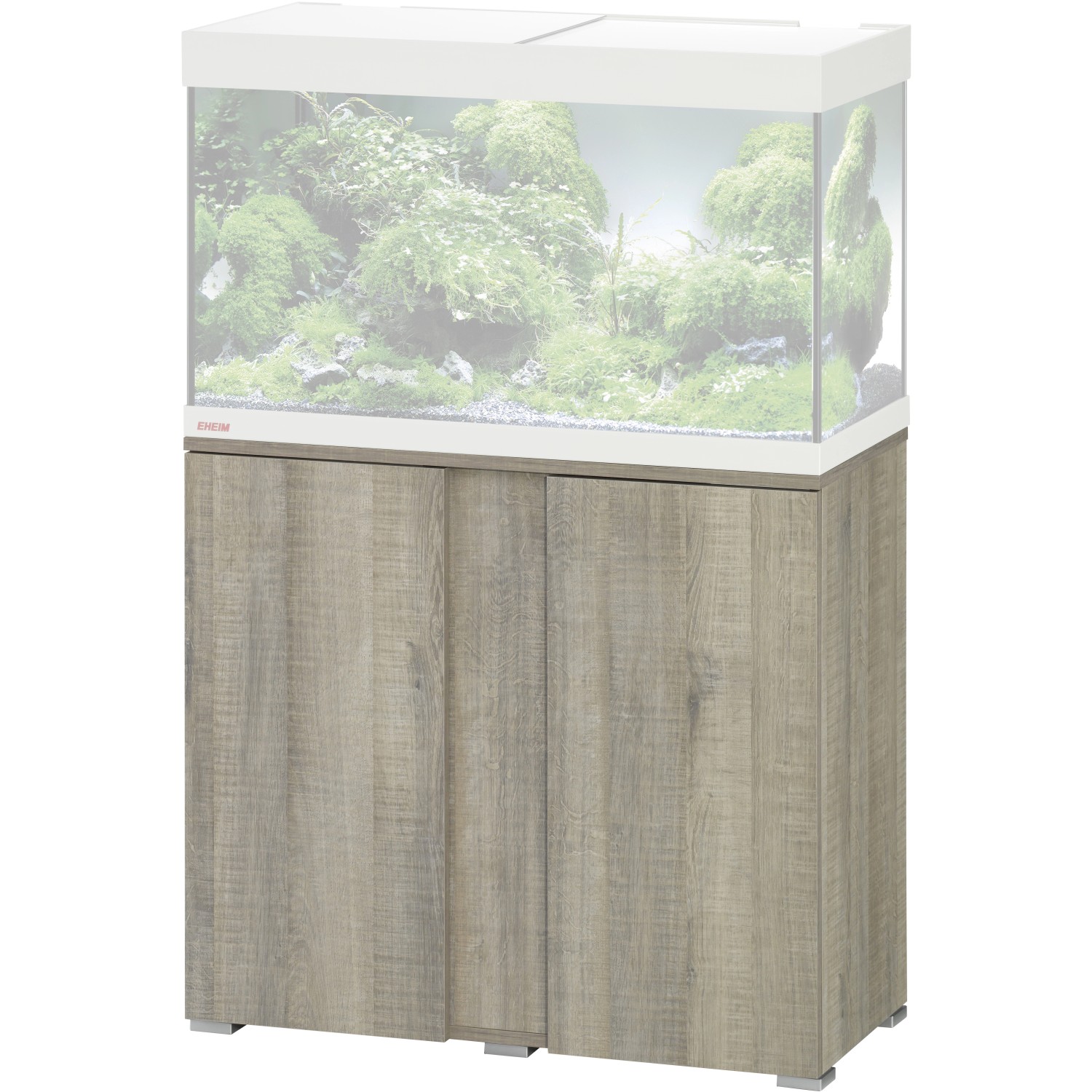 Eheim Aquarium-Unterschrank VivalineLED 126 Eiche-Grau FSC® günstig online kaufen