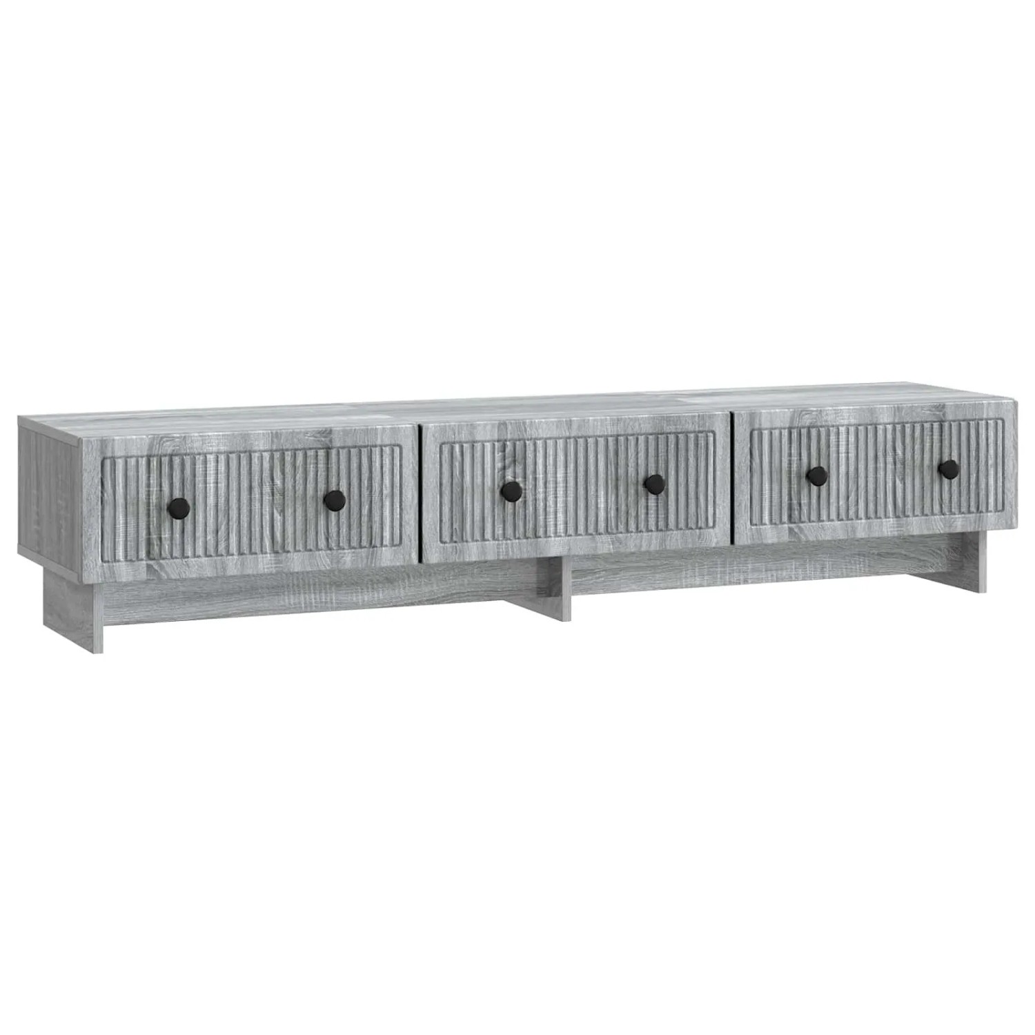 vidaXL TV-Schränk Graues Sonoma 147 x 34,5 x 30 cm Holzwerkstoff 894021