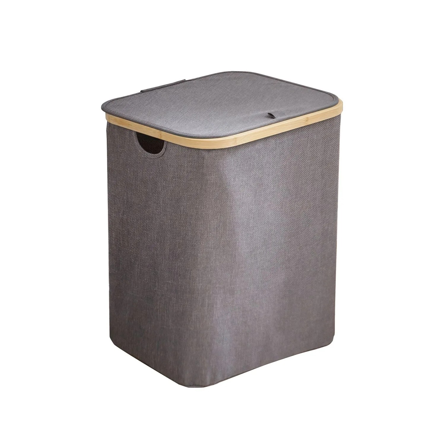 Svita Sade Wäschekorb Wäschetruhe Faltbar Mit Deckel Bambus Badezimmer Schl günstig online kaufen