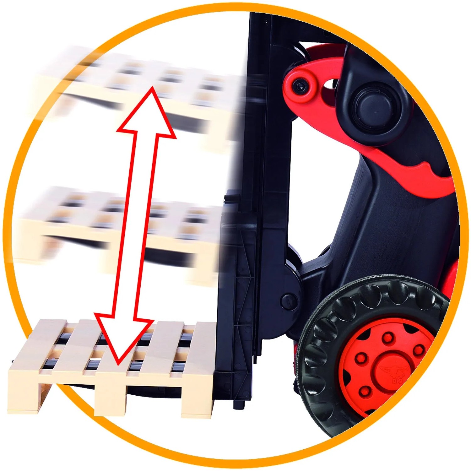 View Ruler Image BIG Präzisionskettenantrieb Linde Forklift kaufen bei OBI