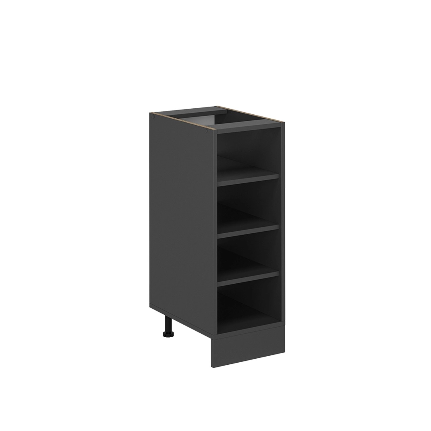 Vicco Küchenregal R-Line Offener Küchenschrank Anthrazit 30 cm ohne Arbeits günstig online kaufen