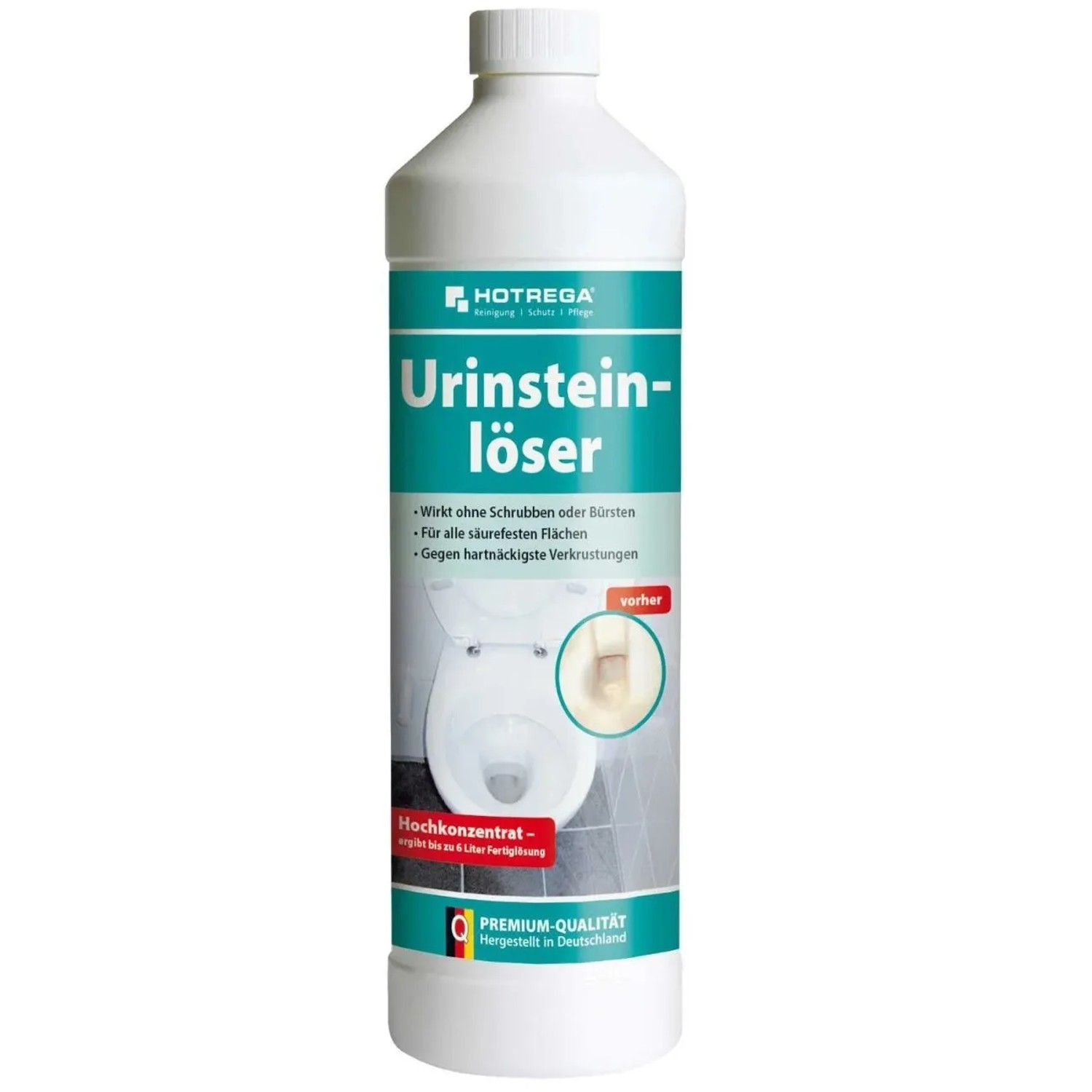 Hotrega Urinsteinlöser Konzentrat 2 X 1 Liter Kunststoff Weiß