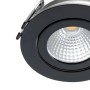 Arcchio LED Hochvolt Einbaustrahler Jyra 10017675 Modern in Schwarz aus Aluminium 1-flammig Wohnzimmerleuchte_6