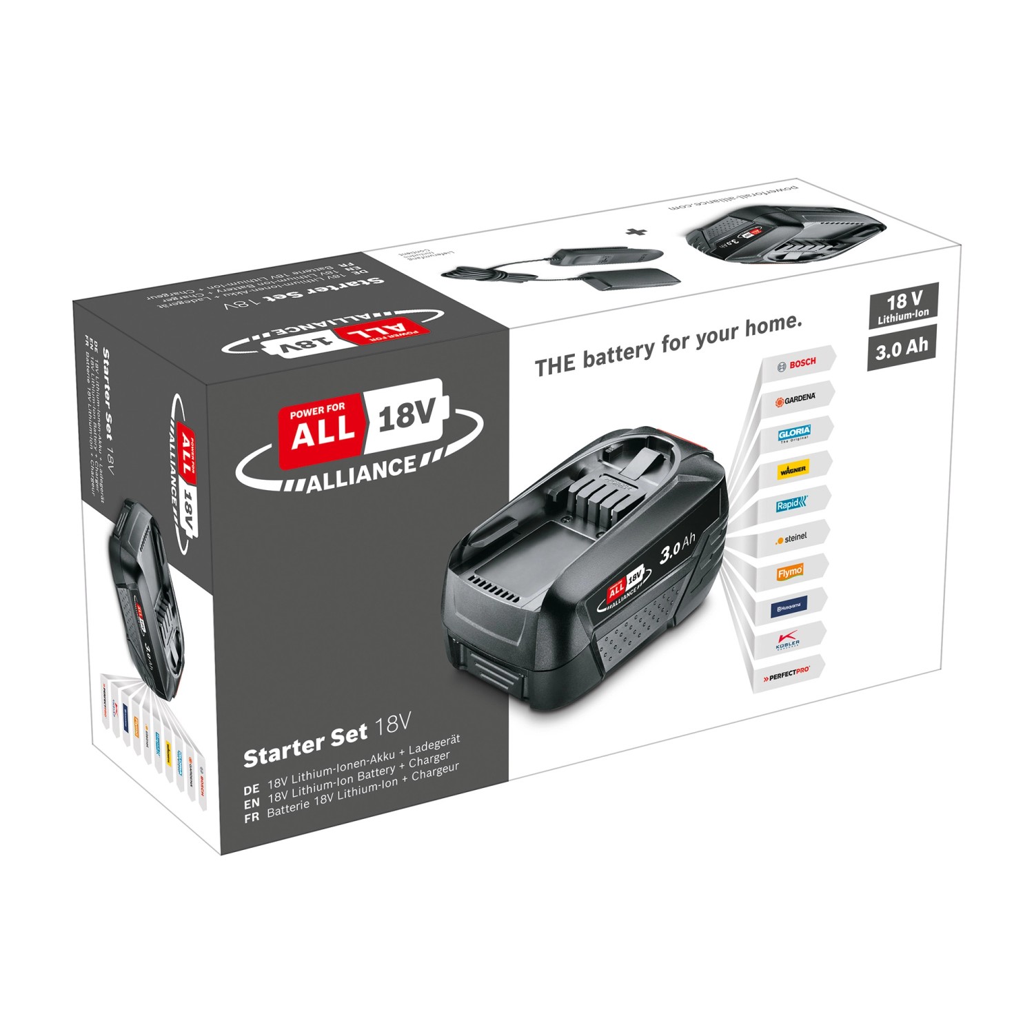AkkuAllianz StarterSet 18V 3 Ah XL+AL18V20 kaufen bei OBI