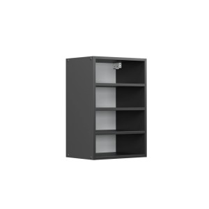 Vicco Hängeschrank R-Line, offener Küchenschrank, anthrazit, 40 cm breit.