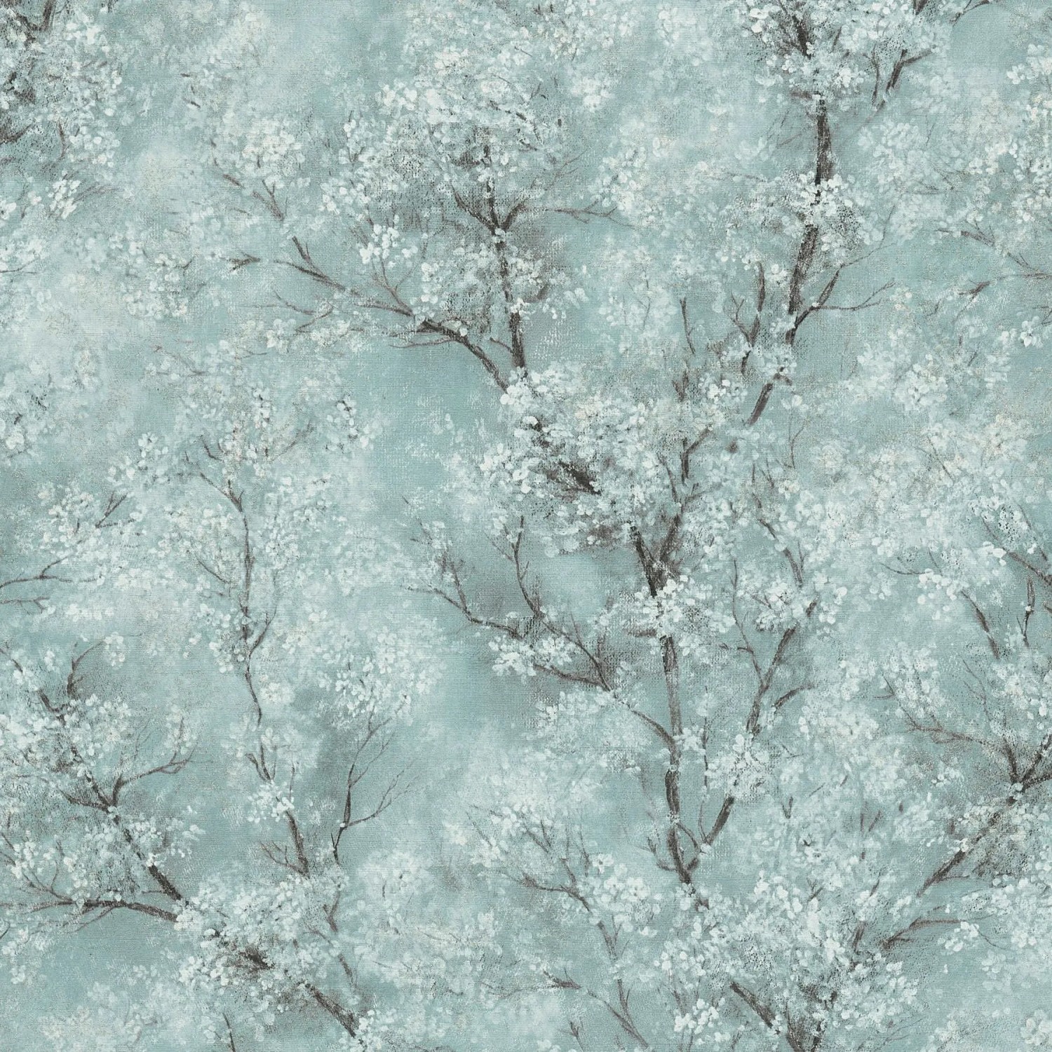 Tadessi Tapete Floral M1-No.410 Vliestapete in Blau