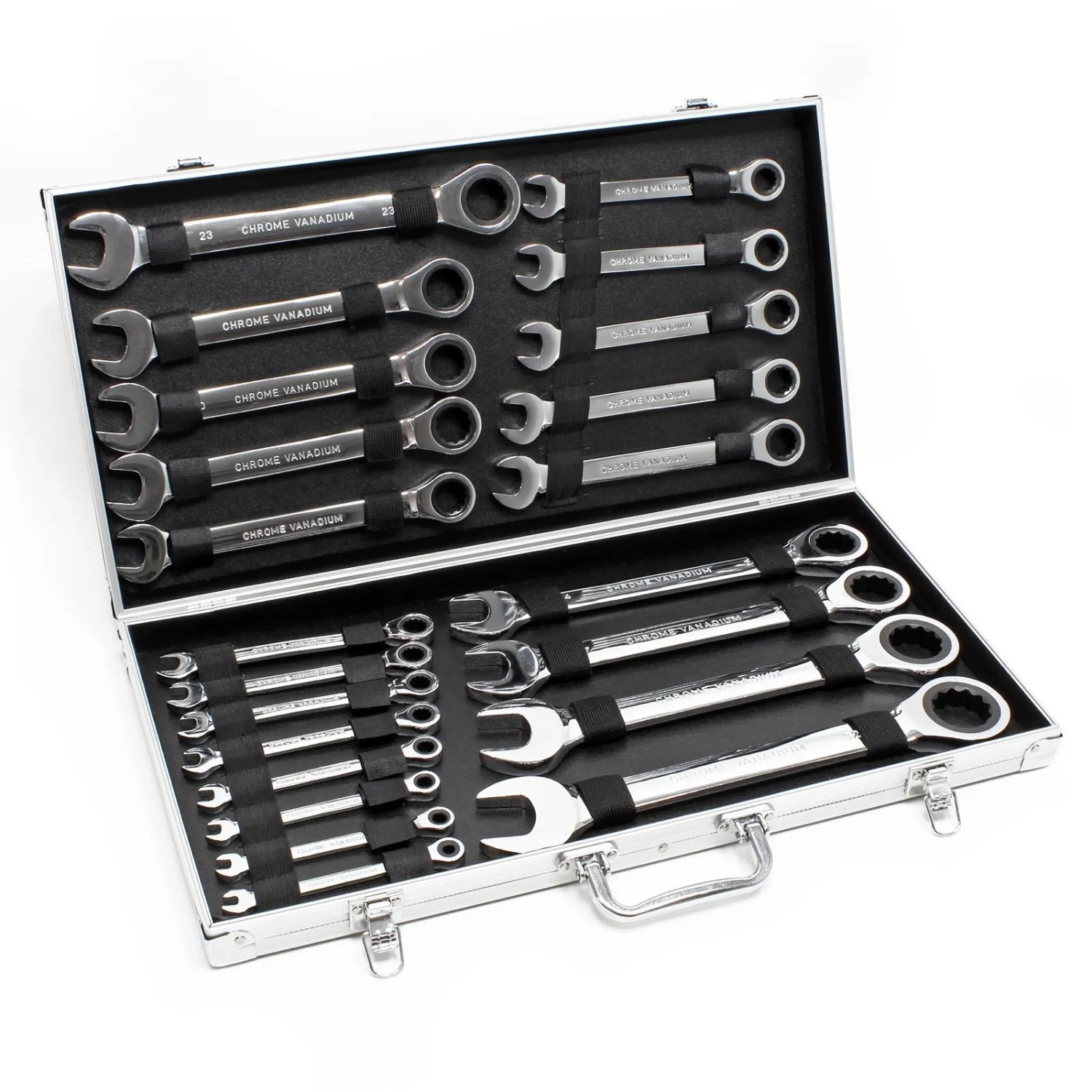 Wiltec Schraubenschlüssel Set 22Tlg 6-32Mm Maulschlüssel Ringschlüssel Schlüssel