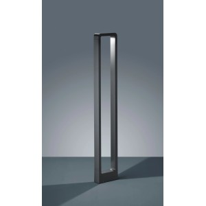 Moderne Trio LED Wegeleuchte Reno in Anthrazit aus Aluguss, 100cm hoch. Ideal für Gartenwege.