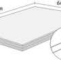 Egger DecoWall Wandpaneele Namur Fichte Natur, 3 Stück, 125x66cm mit Nut-Feder-Profil.