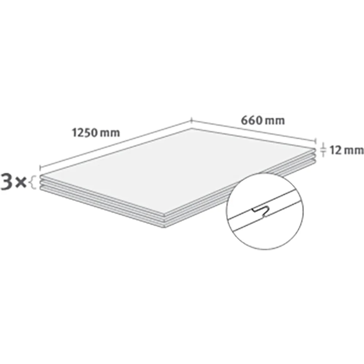 Egger DecoWall Wandpaneele Namur Fichte Natur, 3 Stück, 125x66cm mit Nut-Feder-Profil.