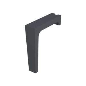 Delabie Winkelfuß MINERALCAST H 525 mm