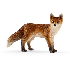 Detailgetreue Schleich Wild Life Fuchs Figur, ein tolles Geschenk für Kinder.