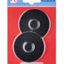 Wenko Turbo-Loc Adapter, 2er Set, schwarz, für Bad-Accessoires ohne Bohren.