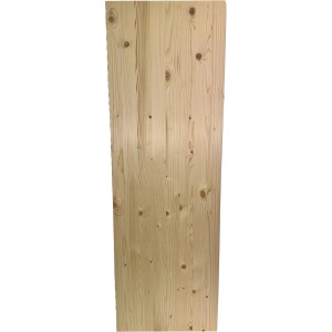 Unbehandelte Fichte Leimholzplatte 120x40x1,8cm für Möbelbau & Regalböden.
